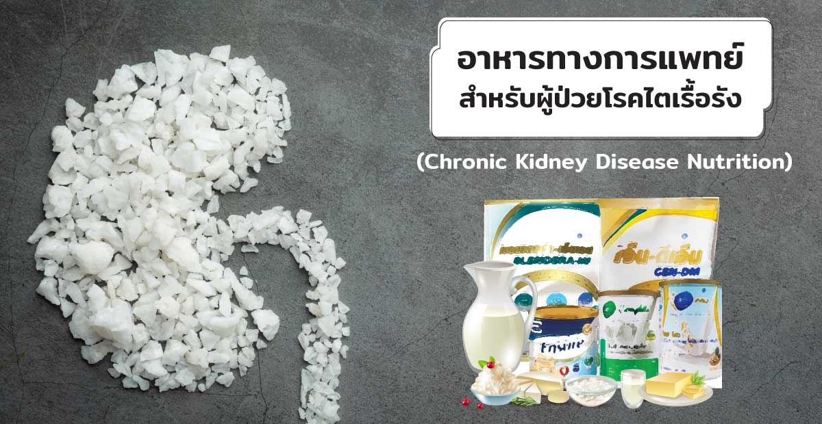 อาหารทางการแพทย์สำหรับผู้ป่วยโรคไตเรื้อรัง (Chronic Kidney Disease Nutrition)