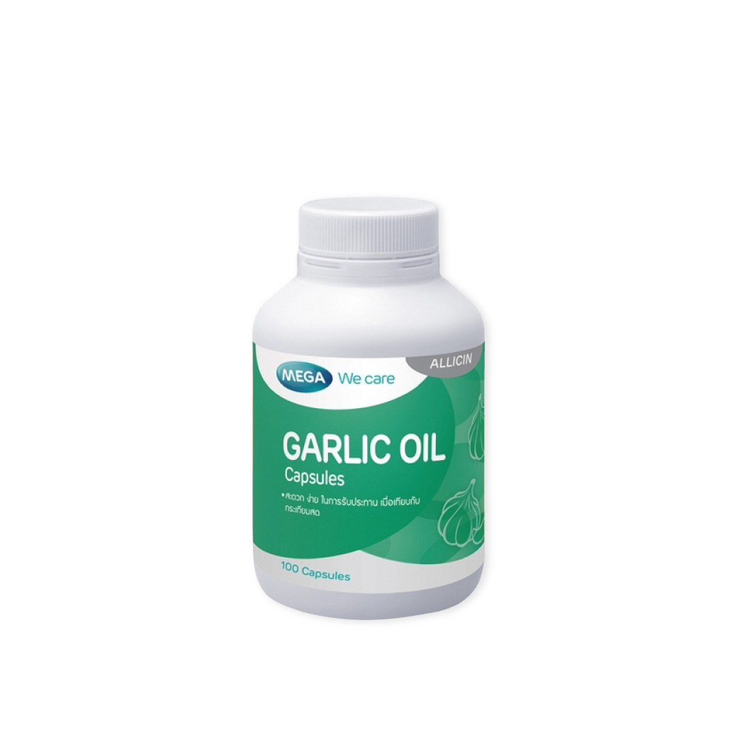 MEGA Garlic 100เม็ด. เมก้า วีแคร์ การ์ลิค
