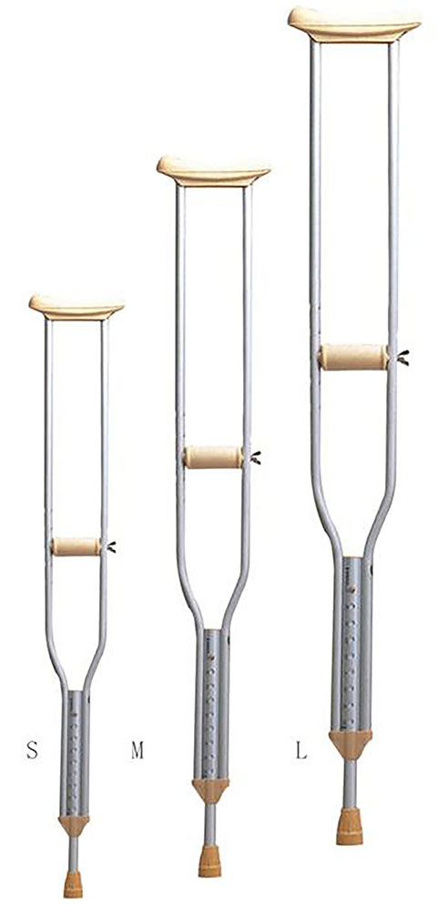 T.A QUAD CANES รุ่น TA804 Size S ไม้เท้าค้ำยันอลูมีเนียม/คู่ ที.เอ ควาส กาเนส