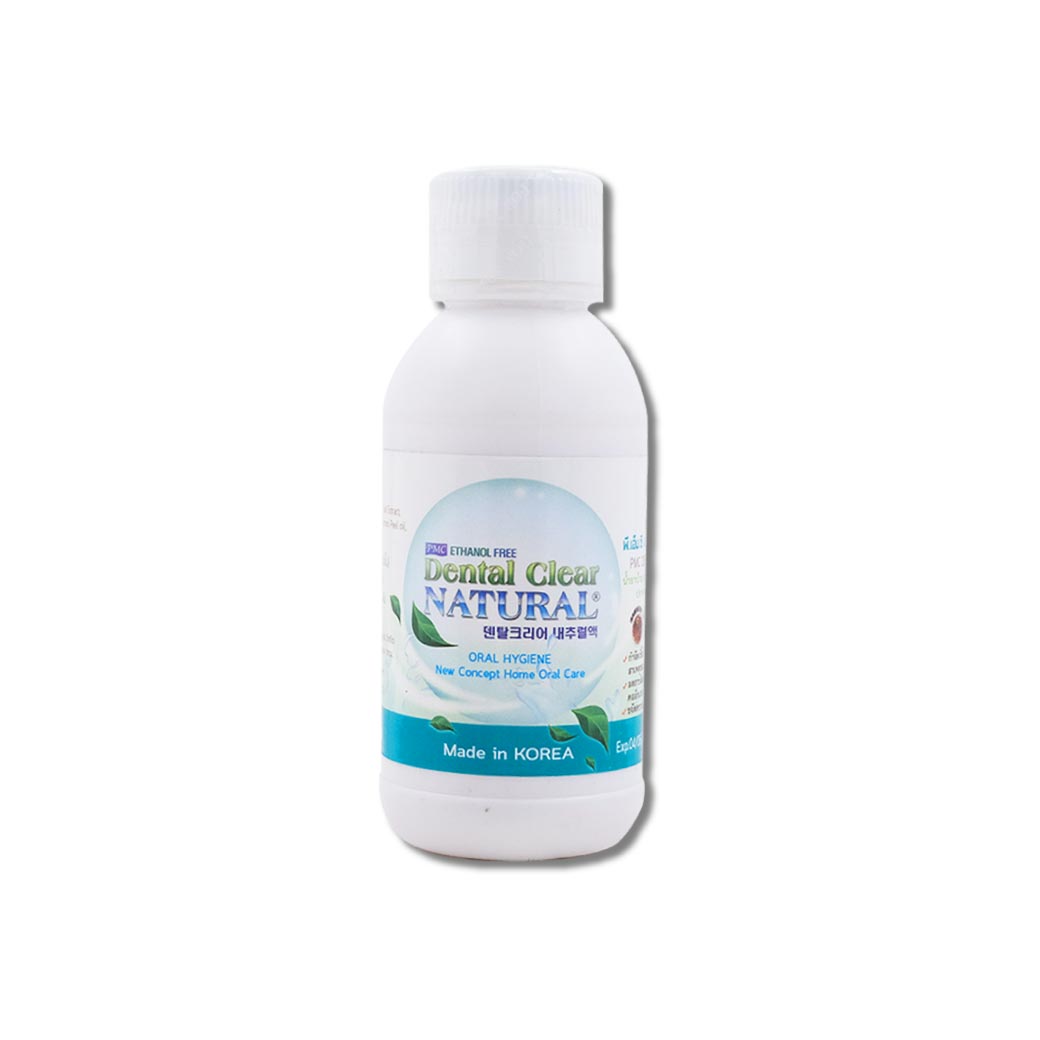 Dental Clear Natural 80ml. เดนทัล เคลียร์ น้ำยาบ้วนปาก