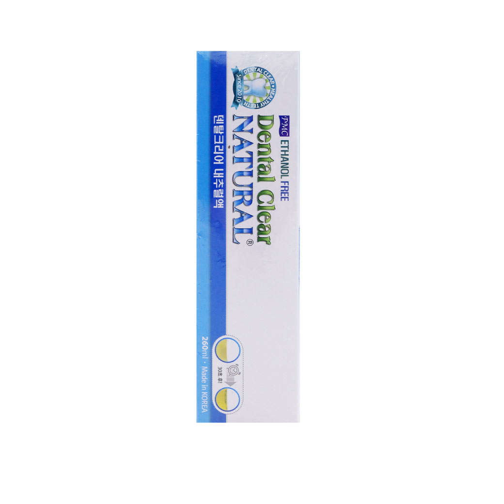 Dental Clear Natural 260ml. เดนทัล เคลียร์ น้ำยาบ้วนปาก