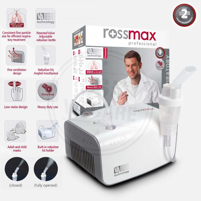ROSSMAX Nebulizer NB500 รอสซ์แมก เนบบิวไลซ เอ็นบีห้าร้อย