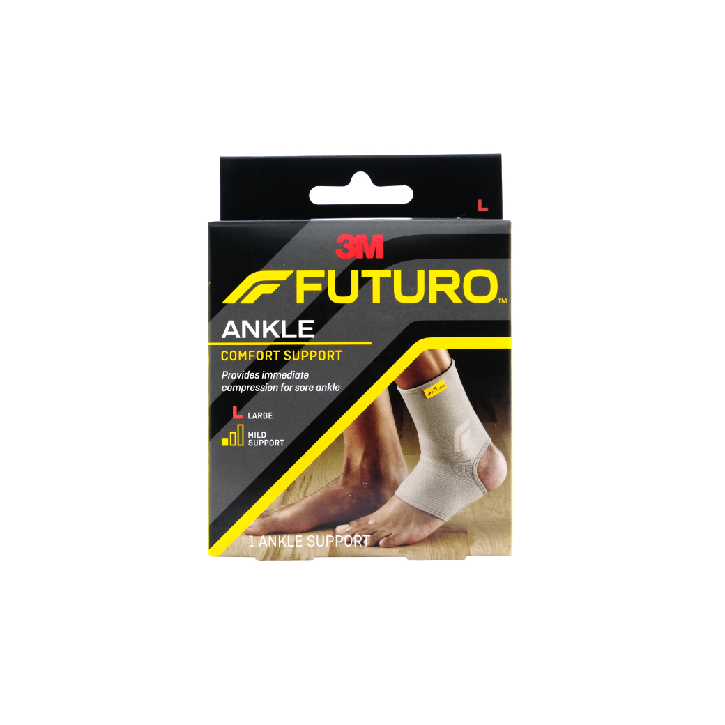 FUTURO Comfort Lift Ankle L ฟูทูโร่ อุปกรณ์พยุงข้อเท้า ชนิดสวม (76583)