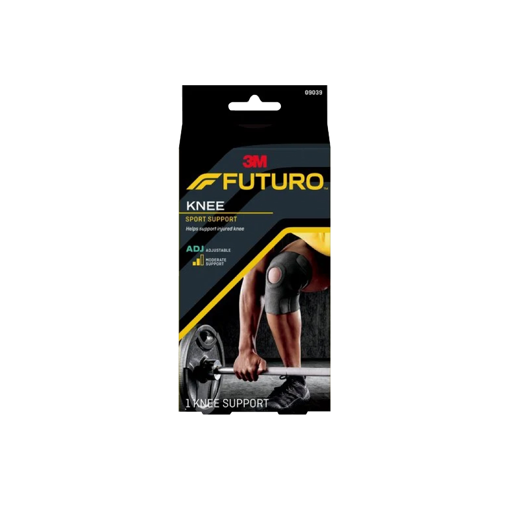 Futuro Sport Knee Support (Adjustable) อุปกรณ์พยุงหัวเข่า ฟูทูโร่" ชนิดปรับกระชับได้ 