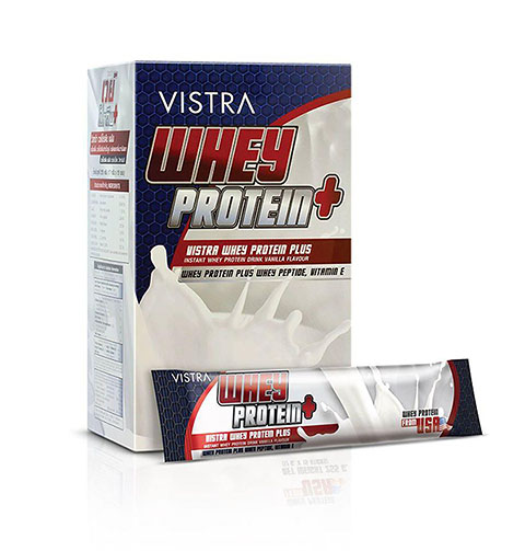 VISTRA Whey Protein รสวานิลลา 225g. วิสทร้า เวย์โปรตีน