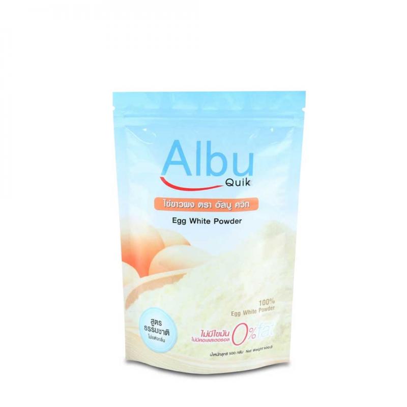 Albu Quik โปรตีนอัลบูมินสกัดจากไข่ขาว 500g. อัลบู ควิก 