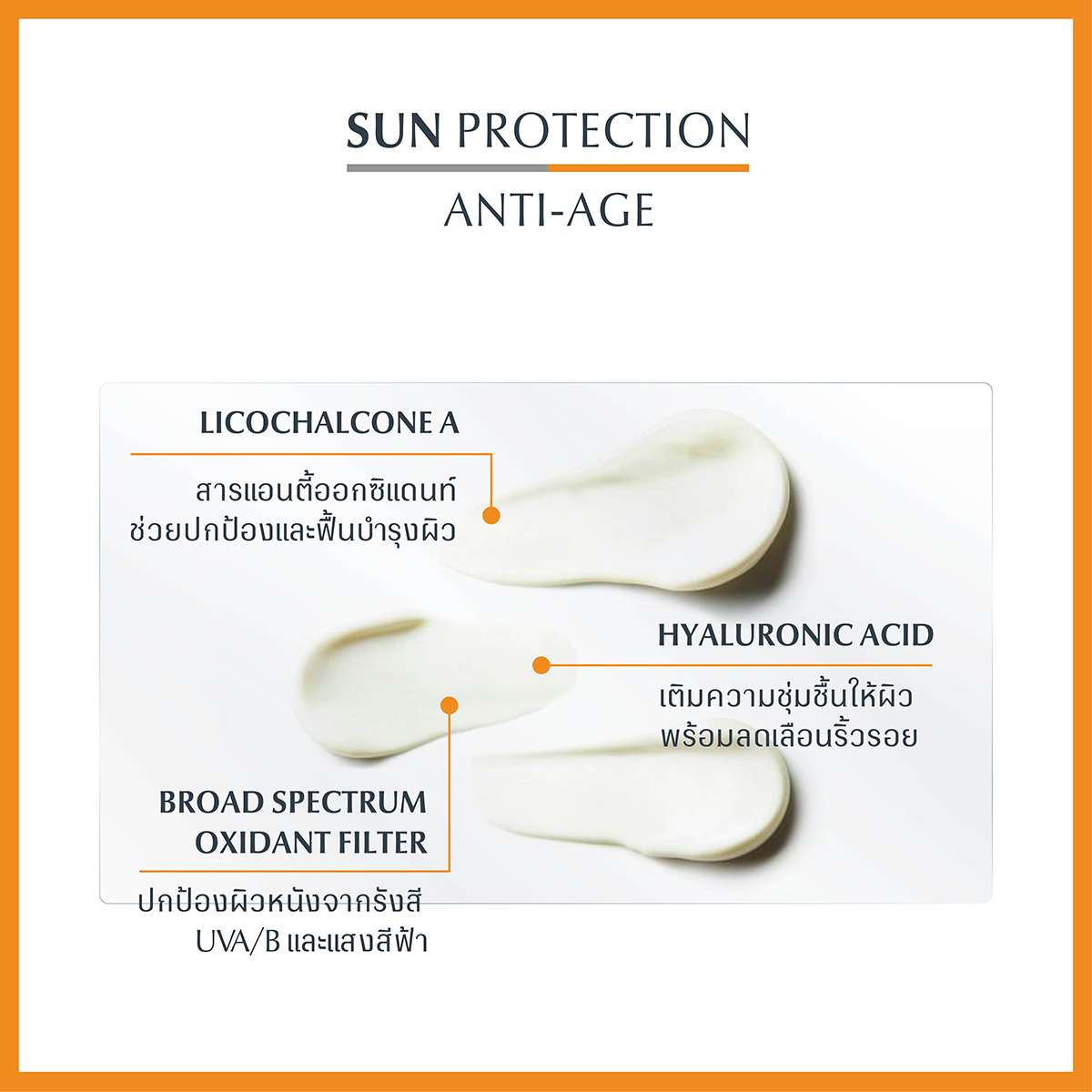 EUCERIN Sun Age Repair Serum Spf50 50ml. ยูเซอริน ซัน เอจ รีแพร์ เซรั่ม เอสพีเอฟ50 50มล.