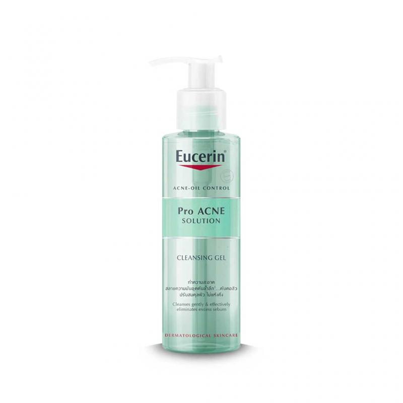 EUCERIN Pro Acne Cleansing Gel 400 ml. ยูเซอรีน โปร แอคเน่ คลีนซิ่ง เจล 400มล.