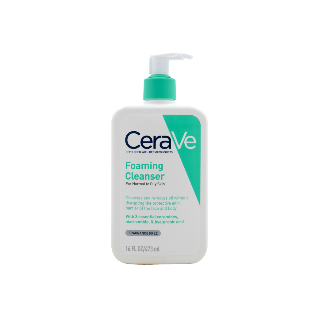 CERAVE Foaming Cleanser 473ml. เซราวี โฟมมิ่ง คลีนเซอร์