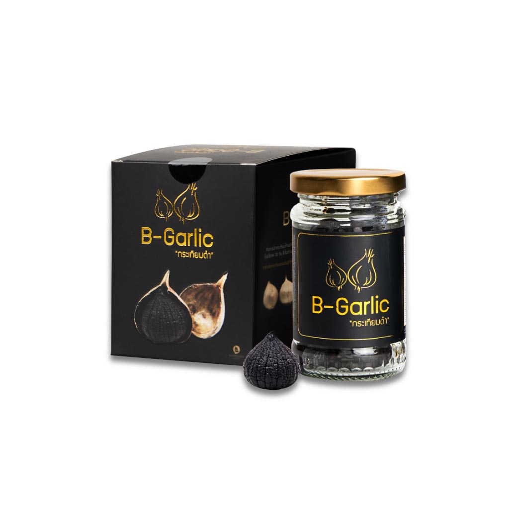 กระเทียมดำ B-Garlic กระเทียมโทนสดอบ 60g.