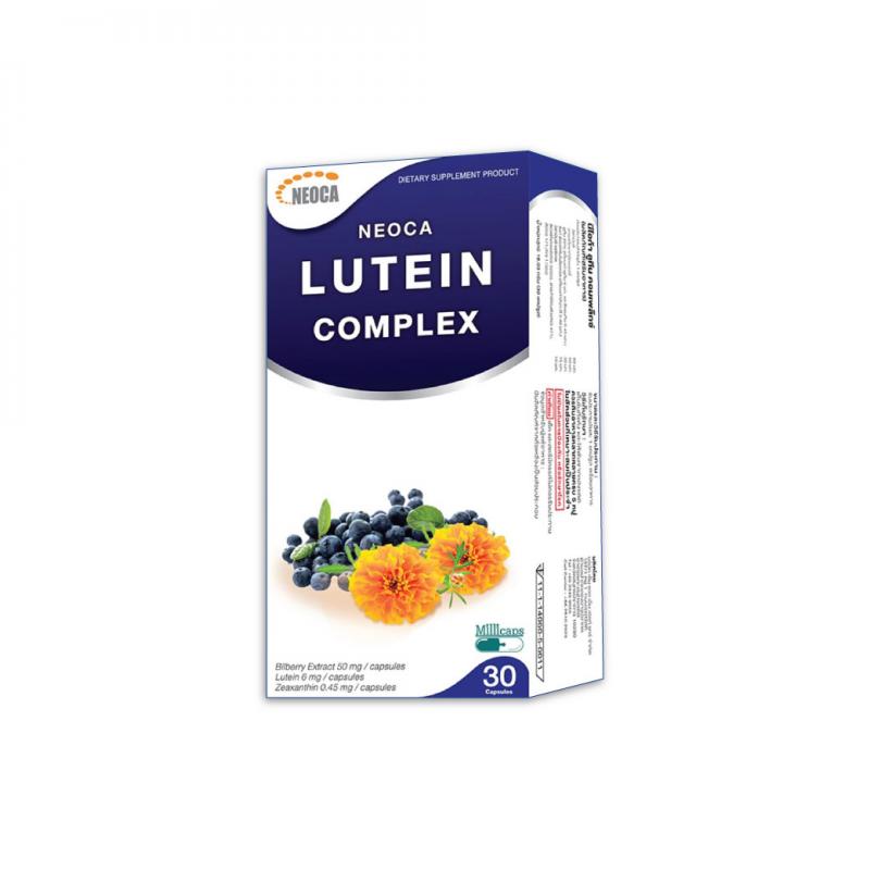 NEOCA Lutein Complex. 30 Caps. นีโอก้า ลูทีน ดูแลดวงตา