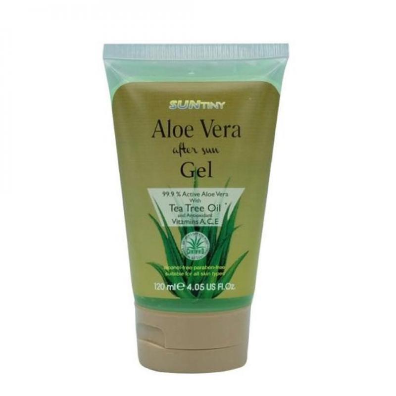 SUNTINY Aloe Vera After Sun Gel With Tea Tree Oil 240ml. ซันตินี่ อโลเวร่า 