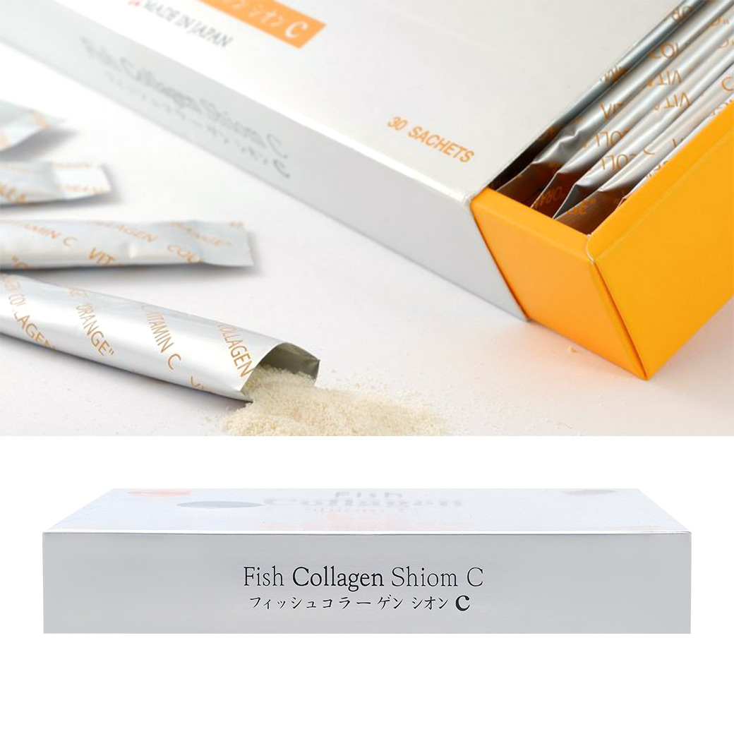 FISH Collagen Shiom C 30ซอง. คอลลาเจนจากปลาและวิตามินซี 