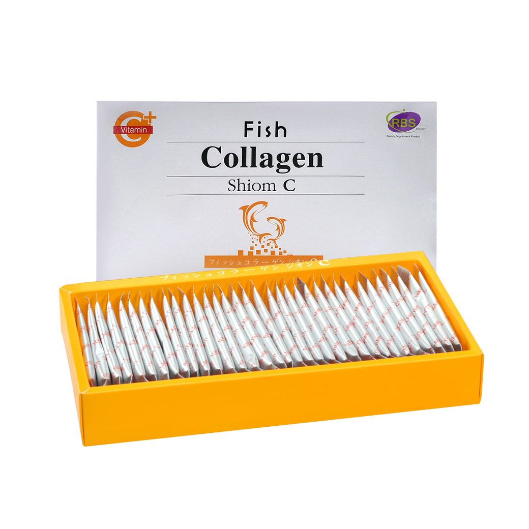 FISH Collagen Shiom C 30ซอง. คอลลาเจนจากปลาและวิตามินซี 