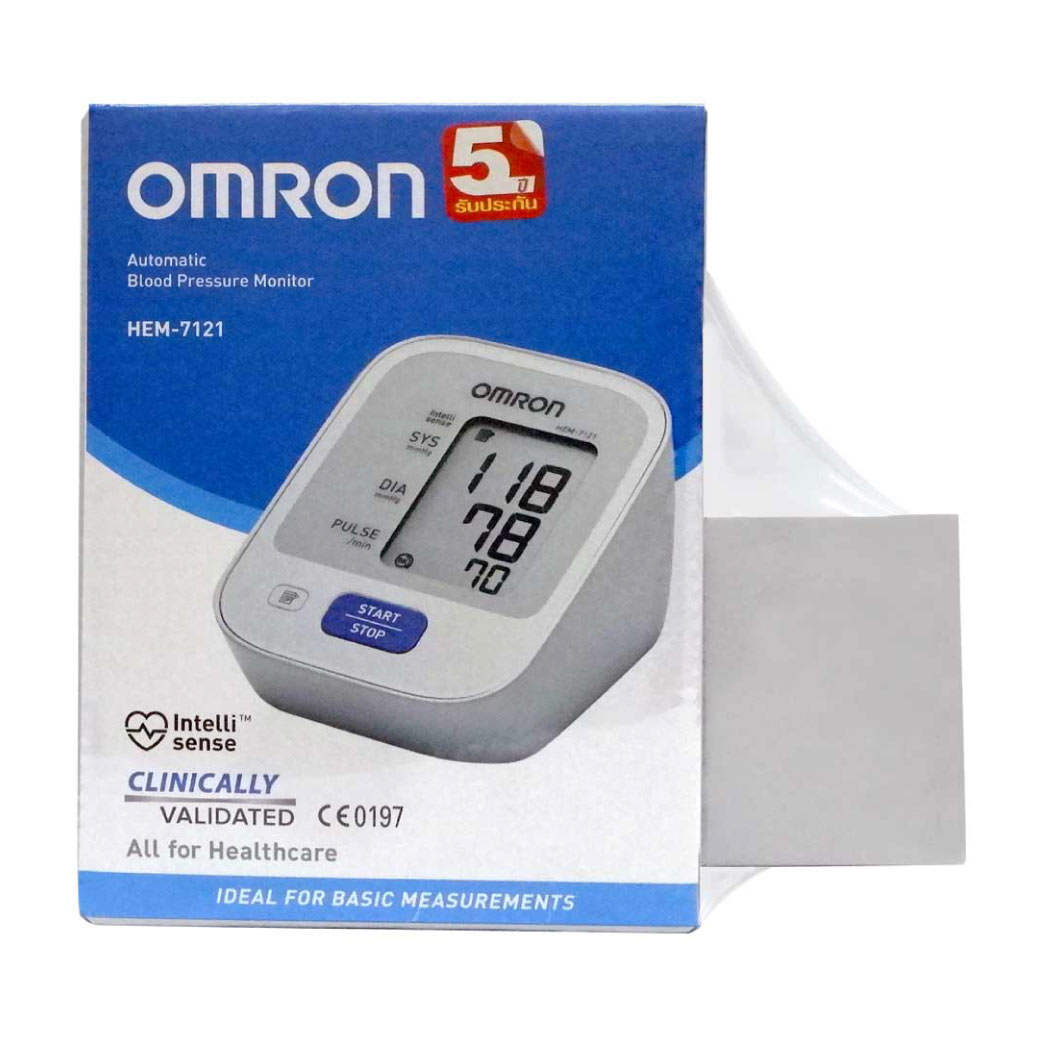 OMRON HEM-7121 เครื่องวัดความดัน (Cuff22-32cm) ออมรอน