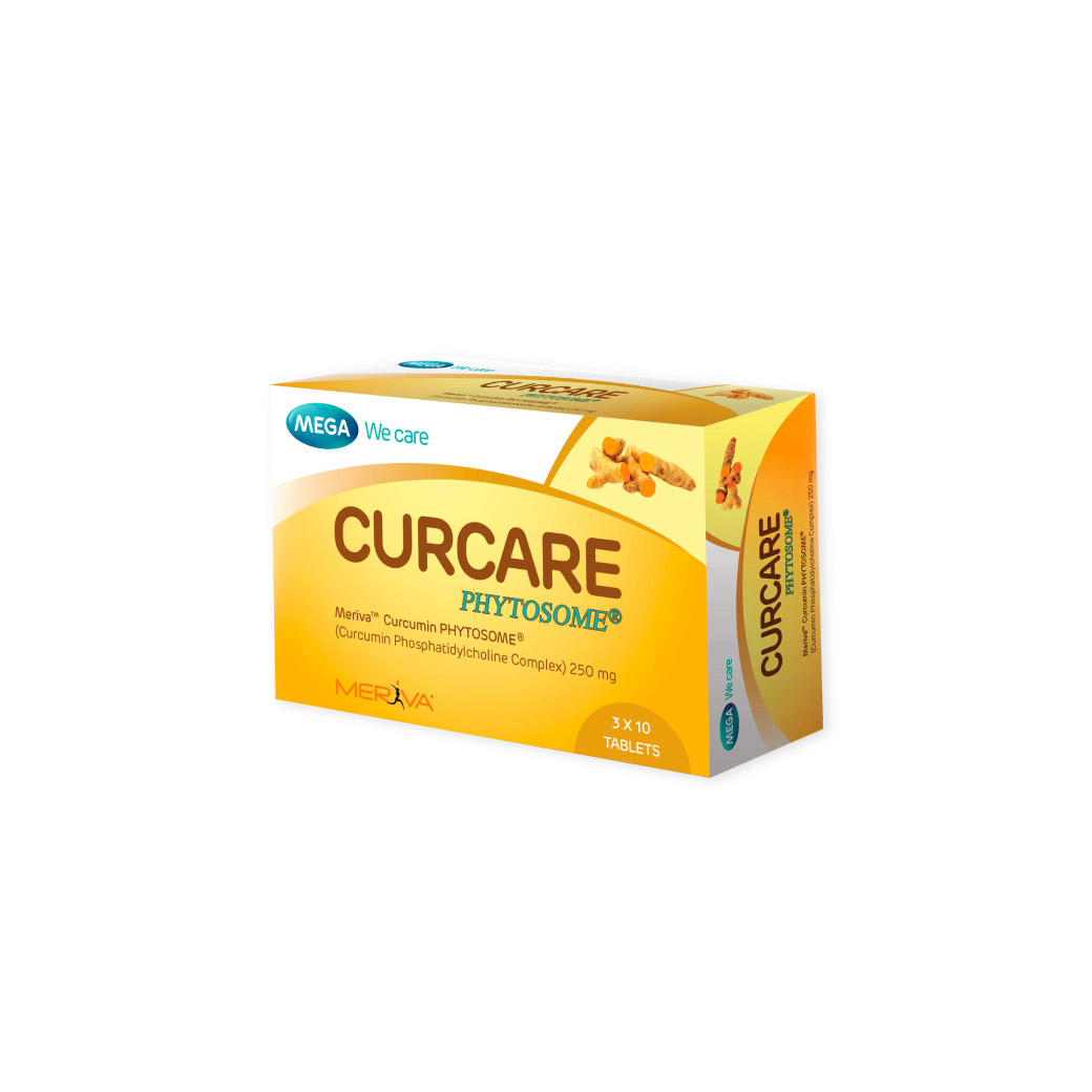 MEGA CURCARE Phytosome 250mg. 30caps เมก้า วีแคร์