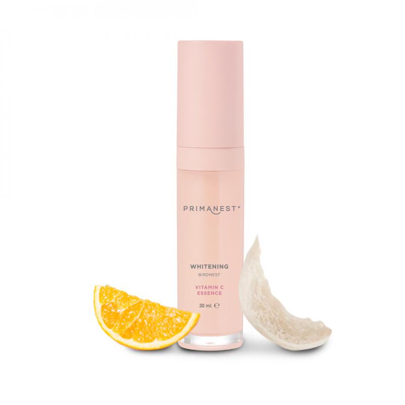 PRIMANEST Whitening BN Vitamin C Essence 30ml. พรีมาเนสท์ ไวน์เทนนิ่ง เบิร์ดเนสท์ วิตามินซี เอสเซนส์