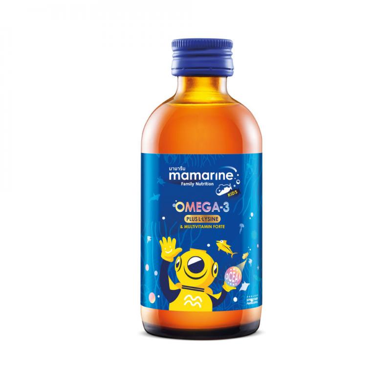 Mamarine Omega-3 Forte 120ml. มามารีน โอเมก้า-3 ฟอร์เต้