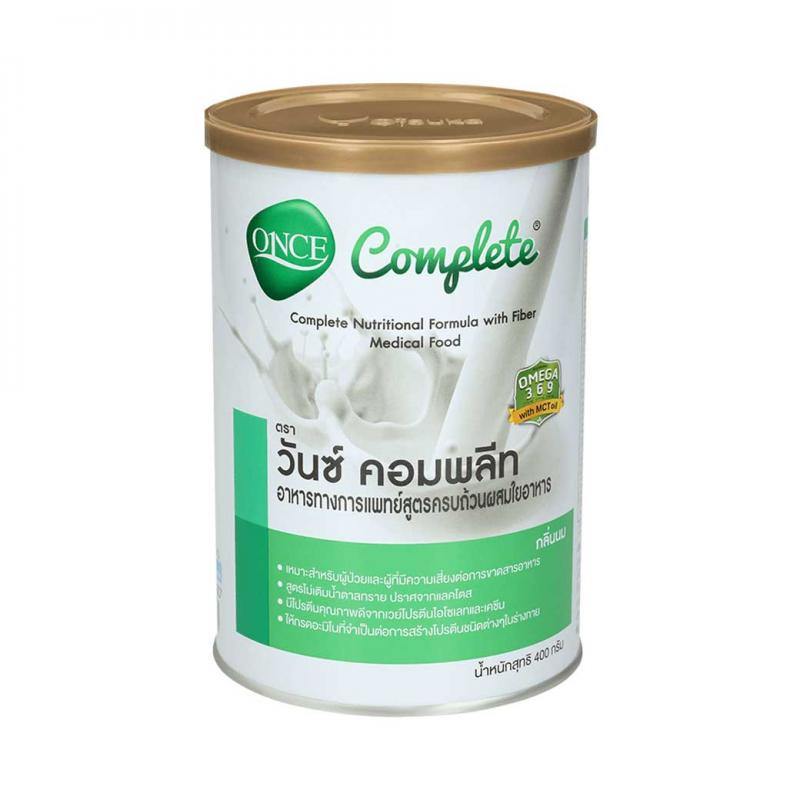 นม ONCE COMPLETE 400 g. วันซ์ คอมพลีท