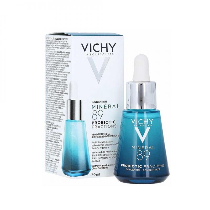 VICHY Mineral 89 Probiotic Fractions Supercharge Serum 30ml. วิชี่ มิเนอรัล89 โพรไบโอติก แฟรกชั่น ซุปเปอร์ชาจ เซรั่ม 30มล.