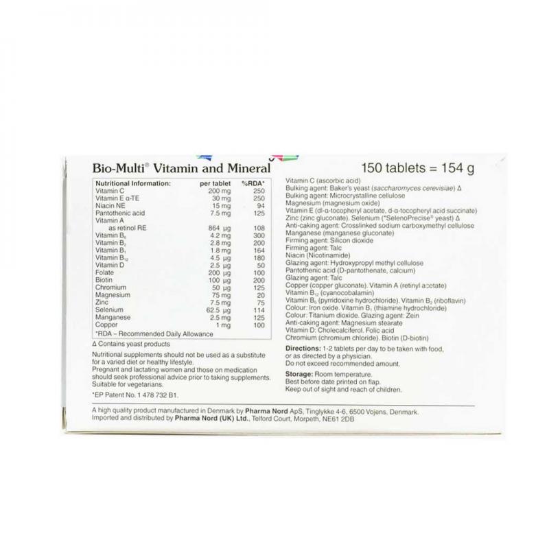PHARMA NORD Bio-Multi Vitamin&Mineral 60เม็ด.