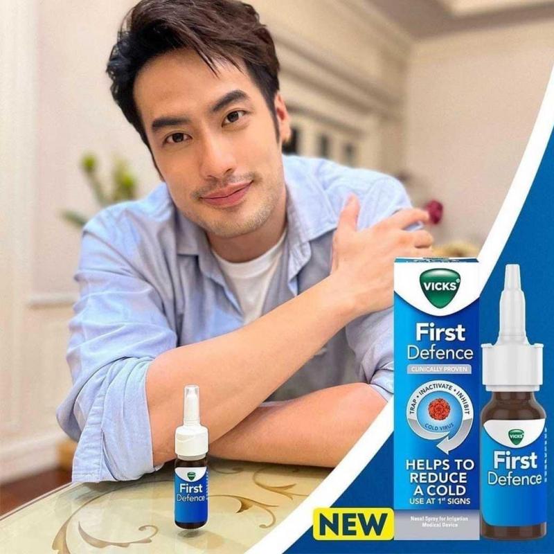 Vicks First Defence Nasal Spray 15ml. วิก สเปรย์พ่นจมูกแก้หวัด