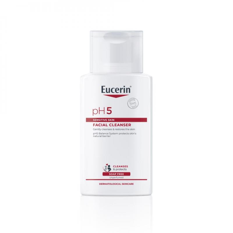 EUCERIN PH5 Sensitive Skin Facial Cleanser 100ml. ยูเซอริน พีเอช5 เซ็นซิทีฟ สกิล เฟเชียล คลีนเซอร์ 100มล.