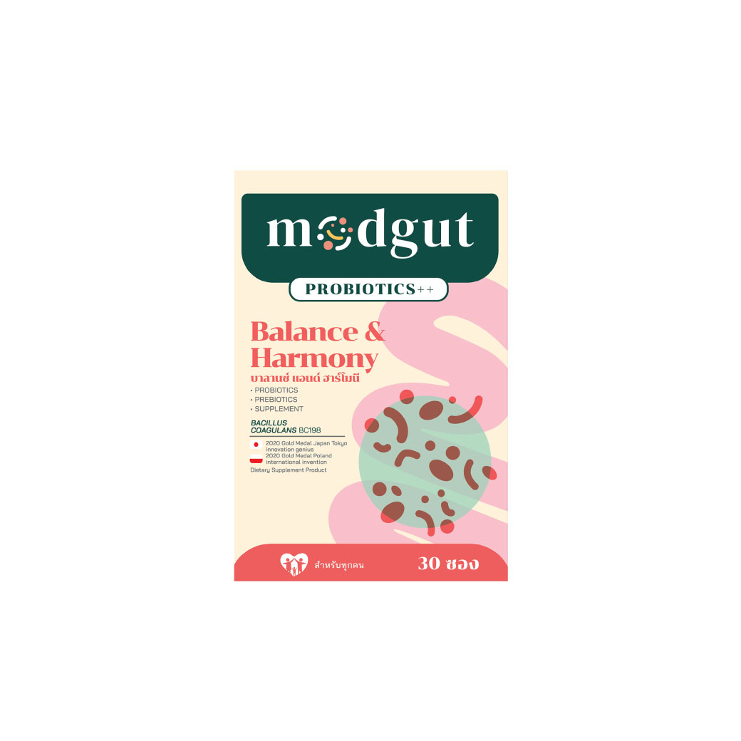 Modgut Probiotics Balance & Harmony 30ซอง มดกัต โพรไบโอติกส์ บาลานซ์ แอนด์ ฮาร์โมนี