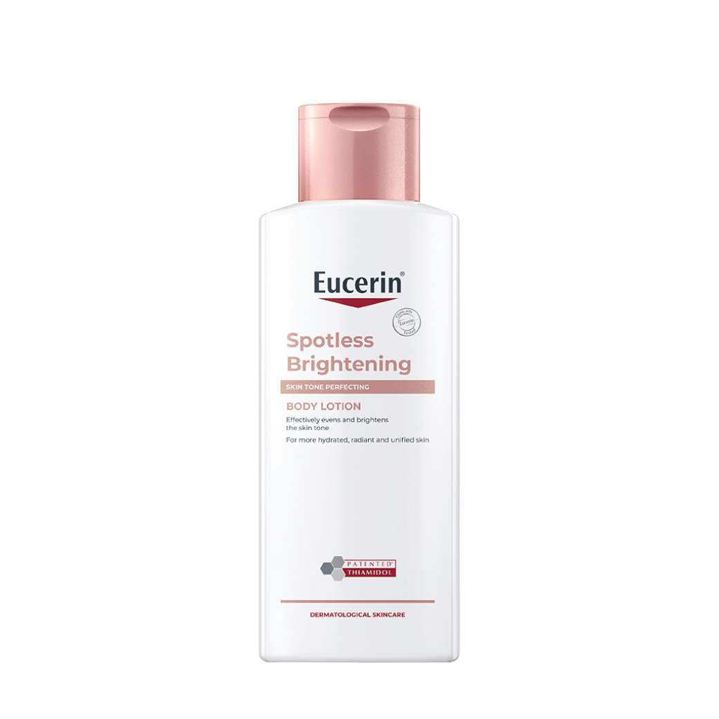 EUCERIN Spotless Brightening Skin Tone Perfecting Body Lotion 250ml. ยูเซอริน สปอตเลส ไบรท์เทนนิ่ง สกิน โทน เพอร์เฟคติ้ง บอดี้ โลชั่น