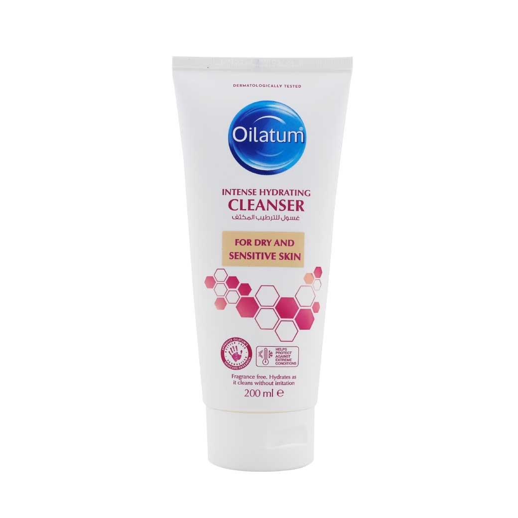 Oilatum Intense Hydrating Cleanser 200g ออยลาตุ้ม อินเทนส์ ไฮเดรติ้ง คลีนเซอร์