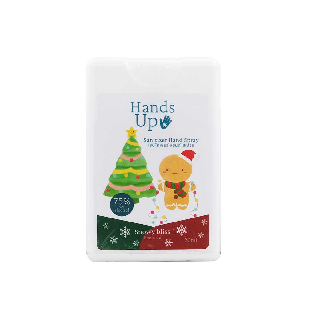 Hands Up Alcohol Spray 20ml.Snowy Bliss