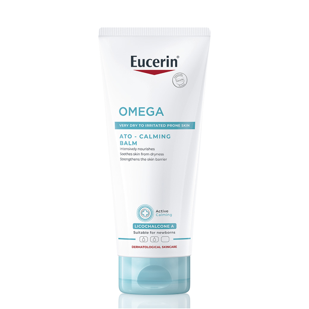 EUCERIN Omega Ato-Calming Balm 200ml. ยูเซอริน โอเมก้า เอโท-คาล์มมิ่ง บาล์ม