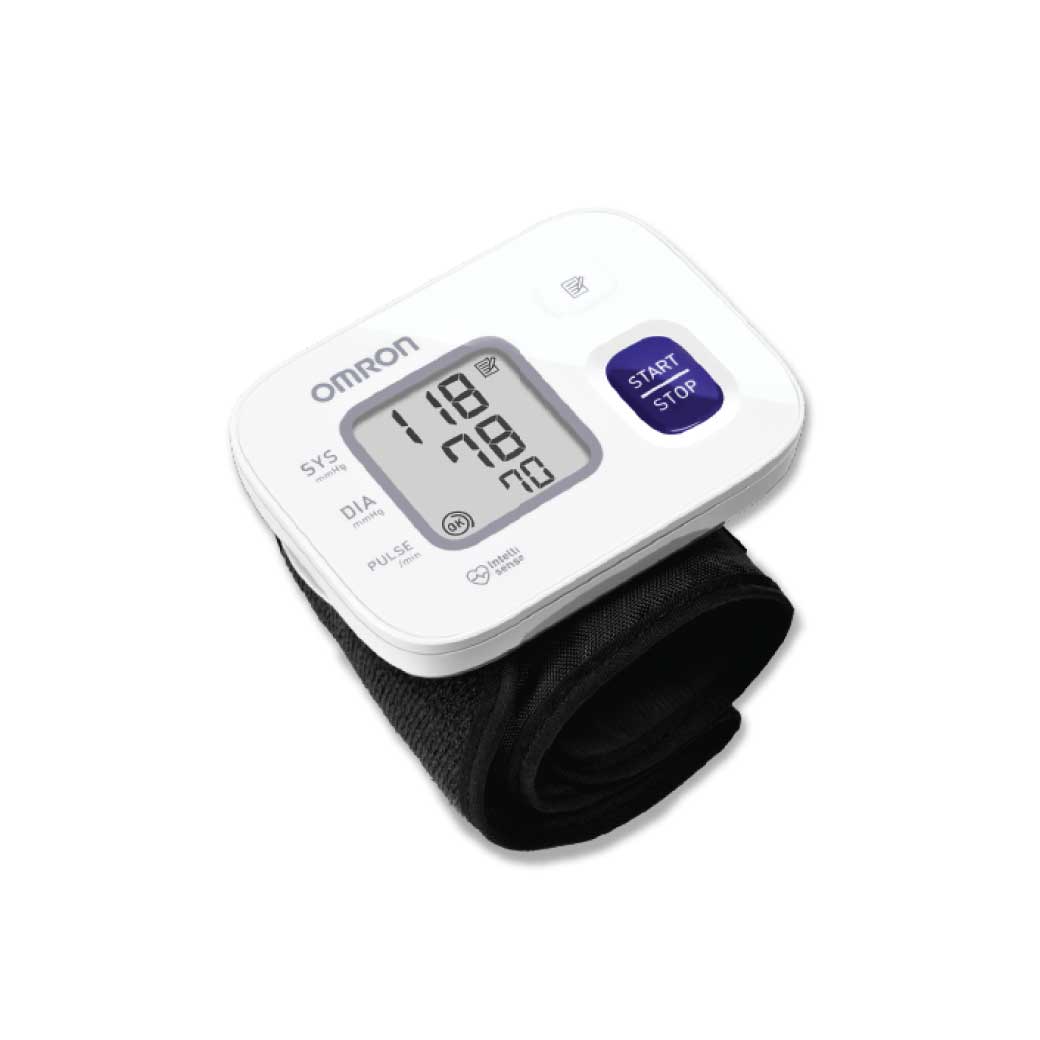 OMRON HEM-6161 ออมรอน เครื่องวัดความดันโลหิตที่ข้อมือ