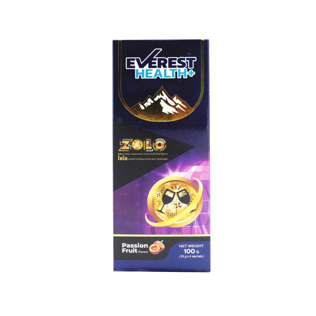 EVEREST Zolo Jelly 25g 4ซอง (แก้แฮงค์) เอเวอเรสต์ โซโล เจลลี่