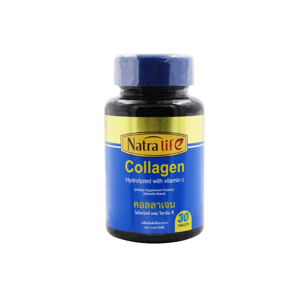 NatraLife Collagen Plus C 30เม็ด. นาทราไลฟ์ คอลลาเจน พลัส ซี
