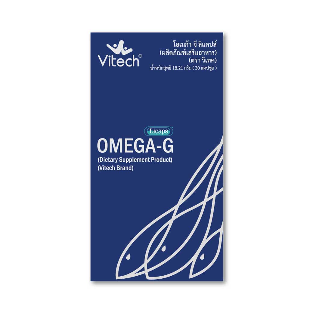 Vitech PostBiota14 30แคปซูล. + Omega G Licaps 30แคปซูล. วิเทค โพสไบโอต้า14 + วิเทค โอเมก้า จี ลิแคปส์