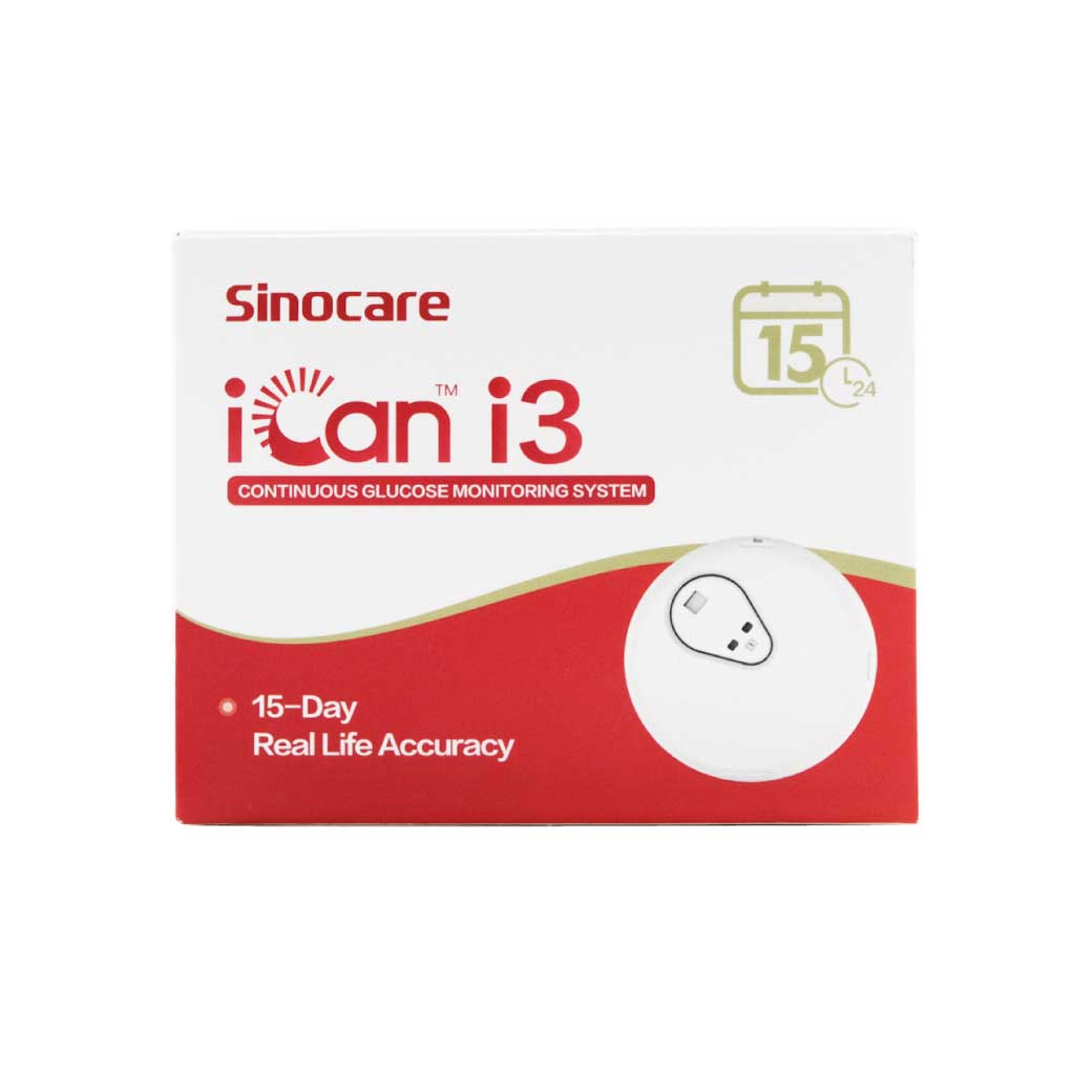 Sinocare Ican i3 ซิโนแคร์ ระบบตรวจวัดน้ำตาลแบบต่อเนื่อง